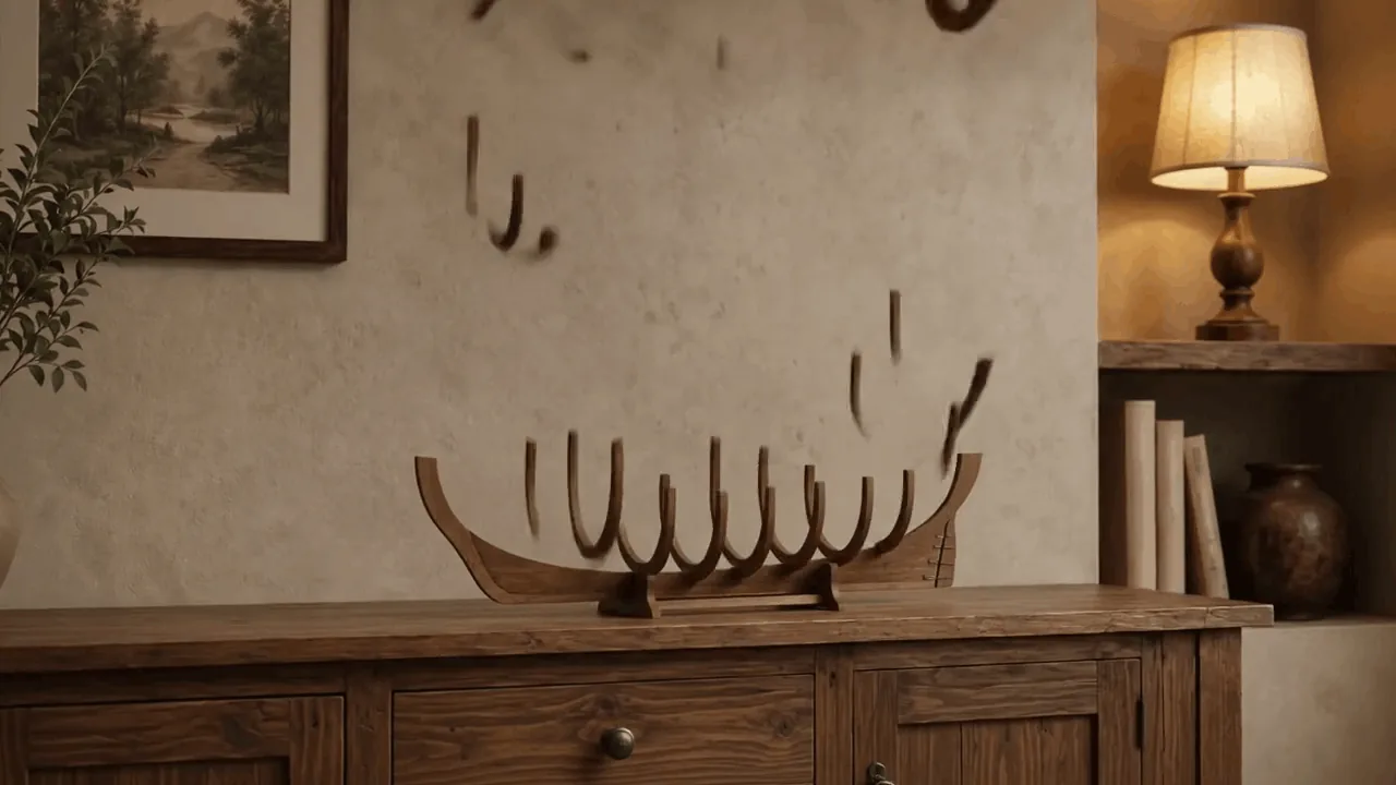 Voyager Heritage Ship handcrafted by Zainum Furniture